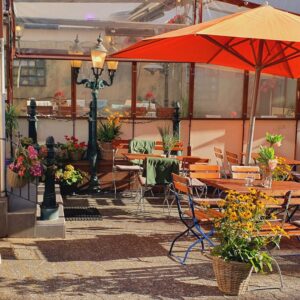 Sonnenterrasse Wirtshaus Ausspann´