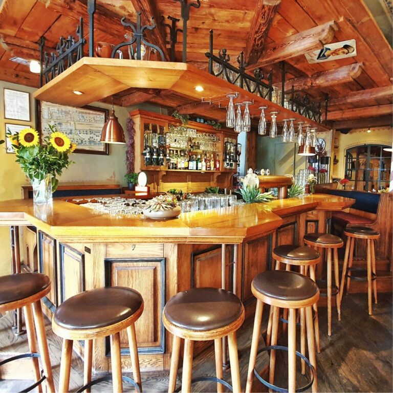 Geschmorte Wildschweinwürfel im Wirtshaus Ausspann´